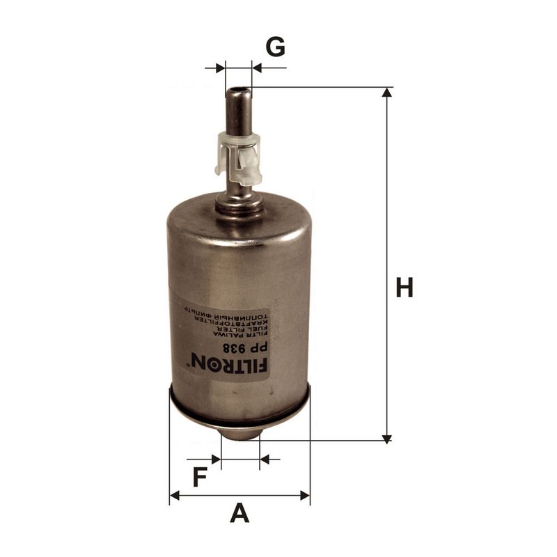 Degvielas filtrs - PP 938