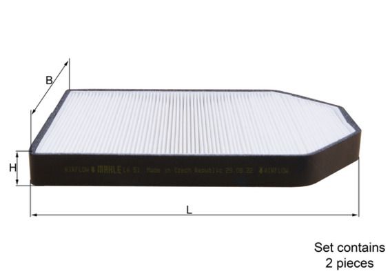 Salona filtrs - LA 51/S