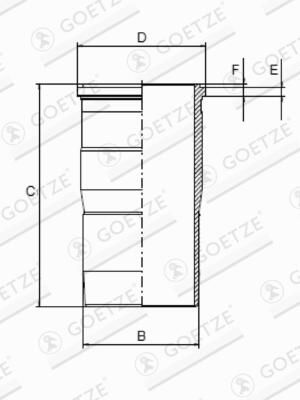 Cilindra čaula - 15-451190-00