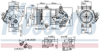 Kompressori, ilmastointilaite - 890078