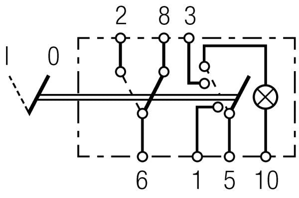 Avārijas gaismas signāla slēdzis - 6HH 004 570-451