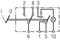 Avārijas gaismas signāla slēdzis - 6HH 004 570-451