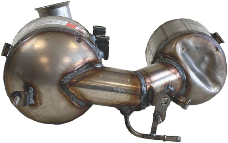 Nosēdumu-/Daļiņu filtrs, Izplūdes gāzu sistēma - 097-715