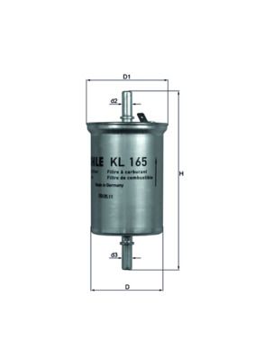 Degvielas filtrs - KL 165