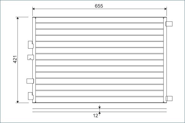 Kondensators, Gaisa kond. sistēma - 818002