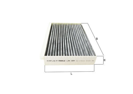 Salona filtrs - LAK 684