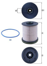 Degvielas filtrs - KX491/1D