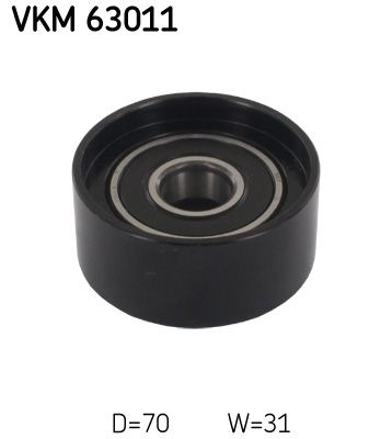 Ohjainrulla, moniurahihna - VKM 63011