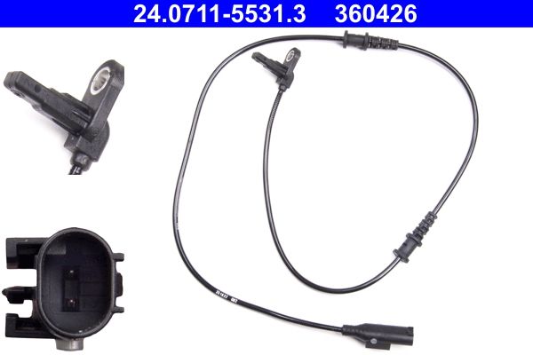 ABS-anturi - 24.0711-5531.3