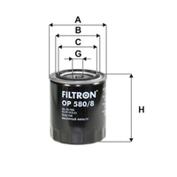 Eļļas filtrs - OP 580/8