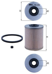 Degvielas filtrs - KX 206D