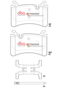 Brake Pads Xtreme Performance | Rear Axle - DB15215XP