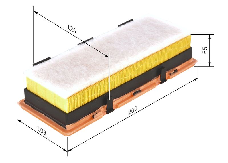 Gaisa filtrs - 1 457 433 773