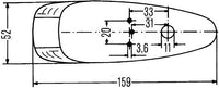 Gabarītlukturi - 2PF 001 638-011