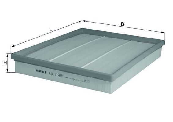 Gaisa filtrs - LX 1683