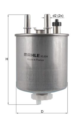 Degvielas filtrs - KL 834