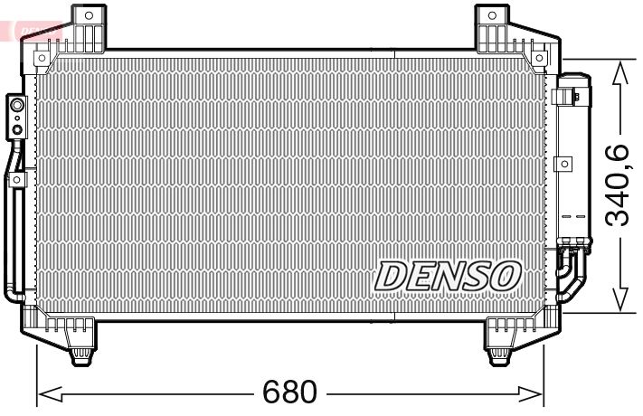 Lauhdutin, ilmastointilaite - DCN45014