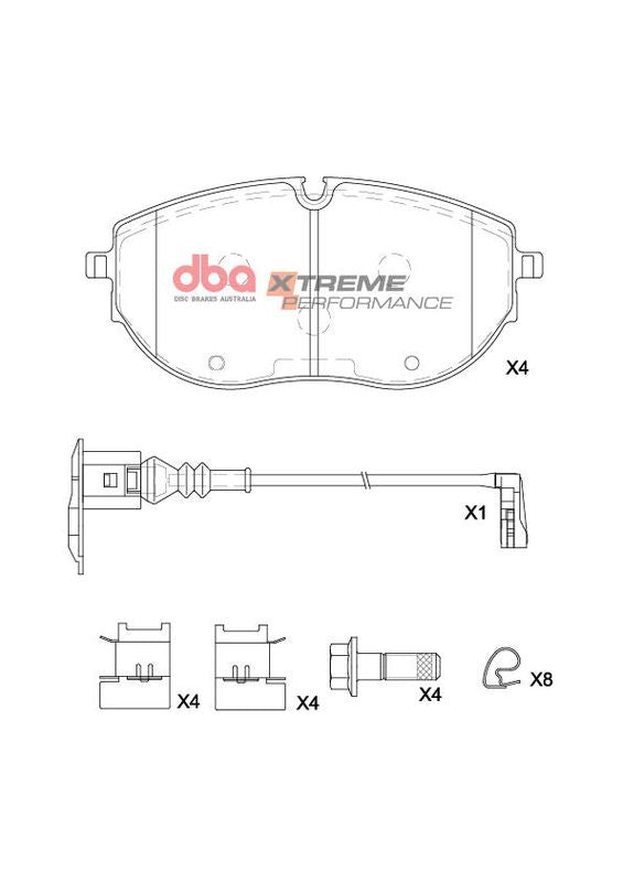Brake Pads Xtreme Performance - DB15218XP