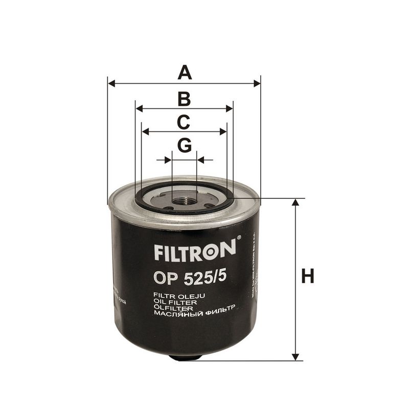 Eļļas filtrs - OP 525/5