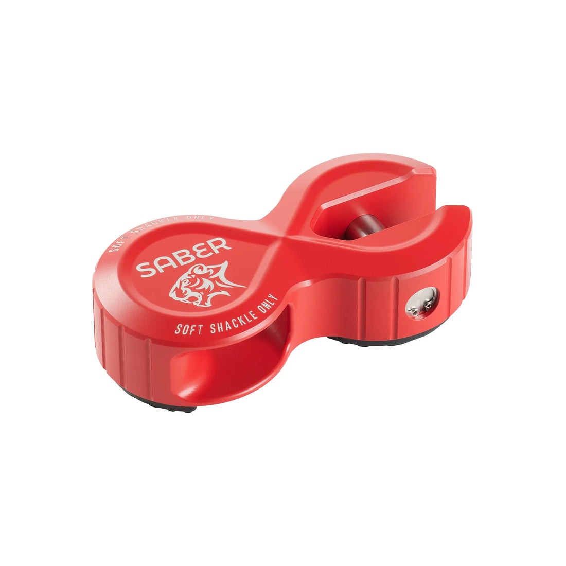 Saber 7075 Alloy Winch Shackle Pro - Cerakote Red - SBR-AWSPROCR