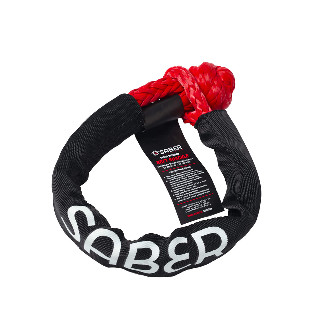 10mm SaberPro Bridle & Twin 15K Soft Shackle Kit - SBR-BRK10-5