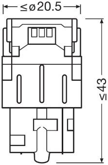 Hehkulankapolttimo, sumo-/takavalo - 7505DWP-02B