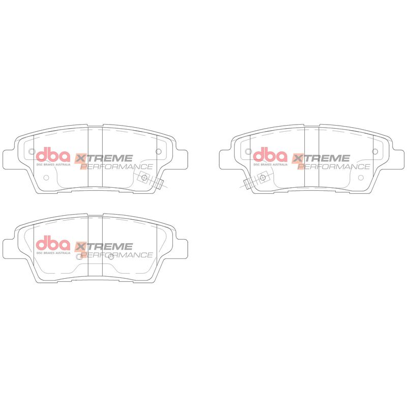 Brake Pads Xtreme Performance | Rear Axle - DB15022XP