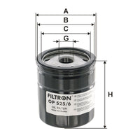 Eļļas filtrs - OP 525/6