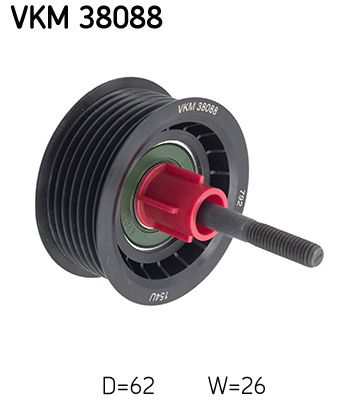 Ohjainrulla, moniurahihna - VKM 38088
