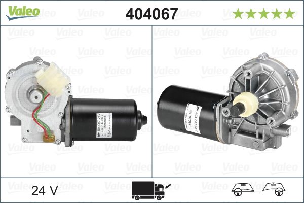 Stiklu tīrītāju motors - 404067