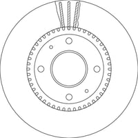 Bremžu diski - DF4710