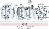 Kompressori, ilmastointilaite - 890063