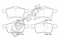 Bremžu kluču komplekts, Disku bremzes - 23832 00 702 10