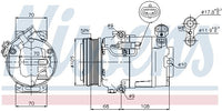 Kompressori, ilmastointilaite - 89050