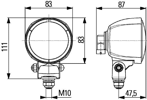 Työvalo - 1G0 996 176-041