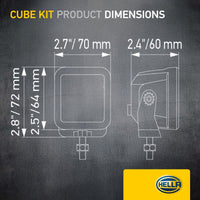 Off-road work light - 1FA 358 176-801