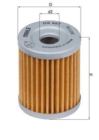 Eļļas filtrs - OX 407