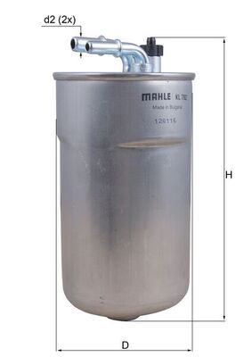 Degvielas filtrs - KL 792
