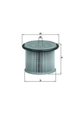 Degvielas filtrs - KX 63/1
