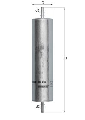 Degvielas filtrs - KL 232