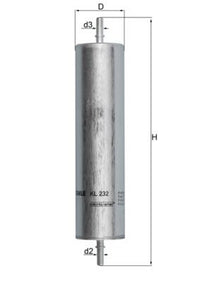 Degvielas filtrs - KL 232