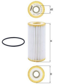 Eļļas filtrs - OX 1217D