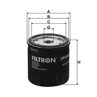 Eļļas filtrs - OP 616/3