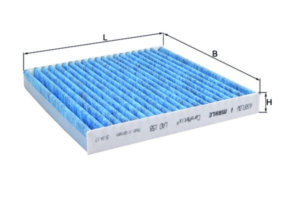 Salona filtrs - LAO 158