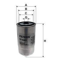 Degvielas filtrs - PP 968/1