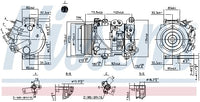 Kompressori, ilmastointilaite - 890158