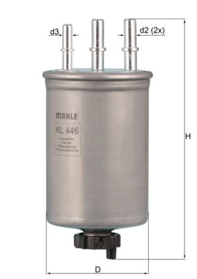 Degvielas filtrs - KL 446