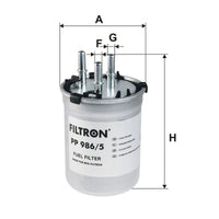 Degvielas filtrs - PP 986/5