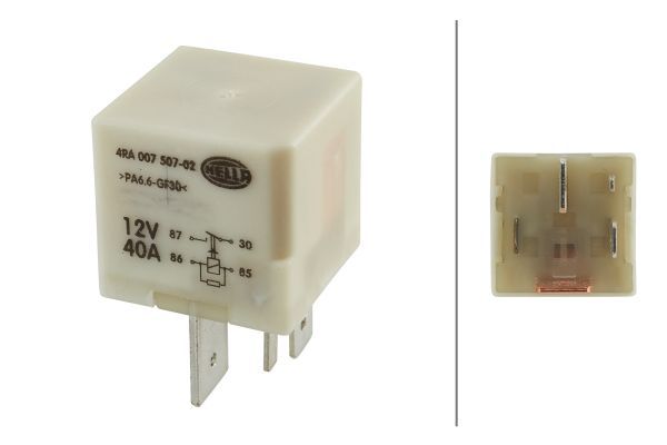 Relejs, Palaišanas iekārta - 4RA 007 507-021