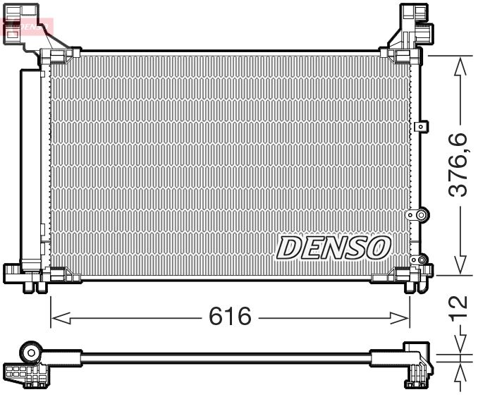 Lauhdutin, ilmastointilaite - DCN50133